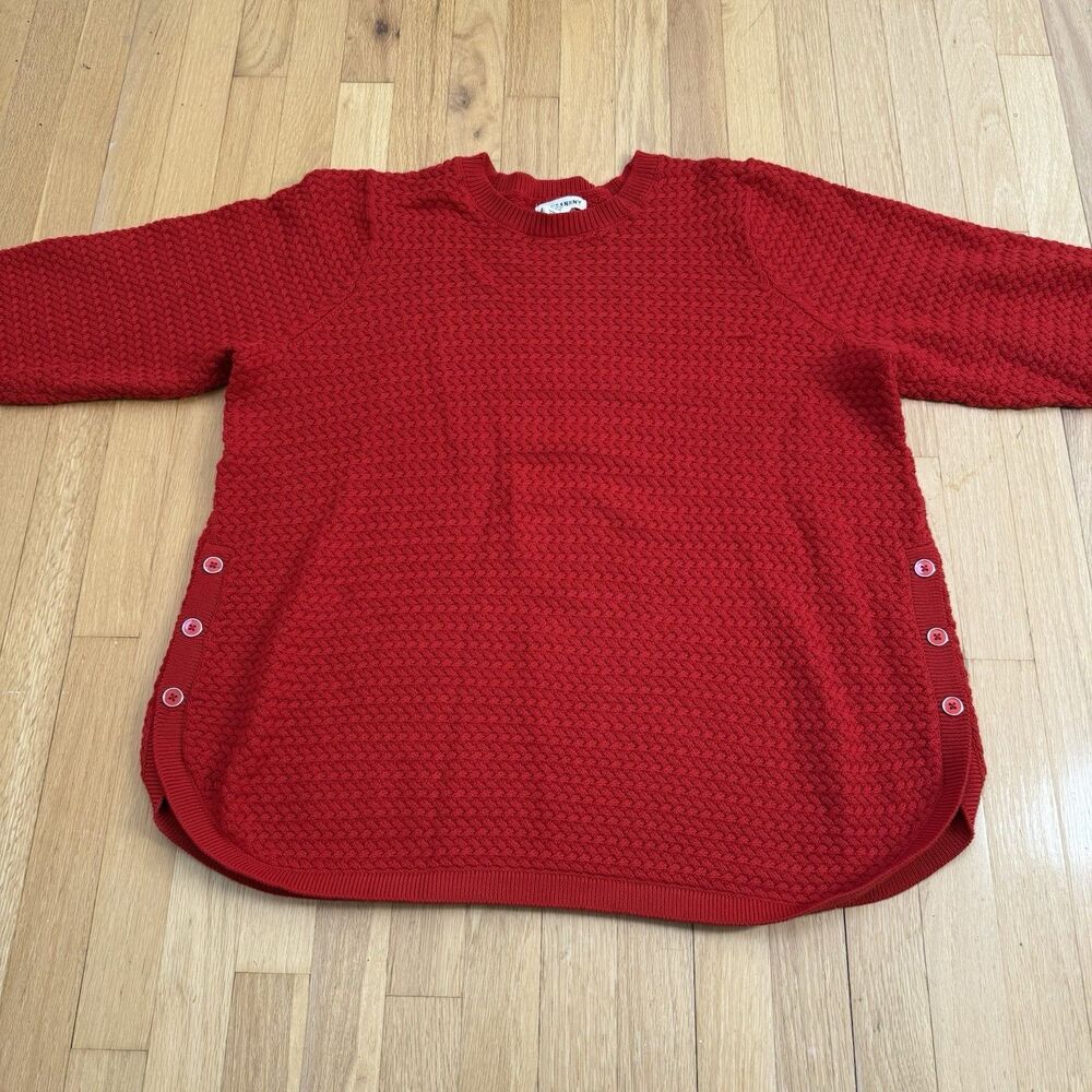 Artisan NY Sweater Women Plus Size 2X Pullover Cable Knit Cotton Blend Shirt Top